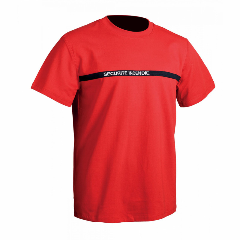 Tee Shirt Sécurité Incendie 180 gr/m2 