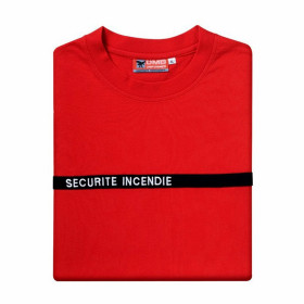 Tee Shirt Sécurité Incendie 180 gr/m2 