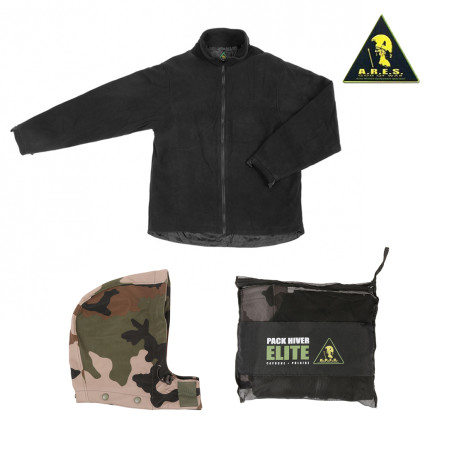 Pack Hiver softshell Elite Cam Arès