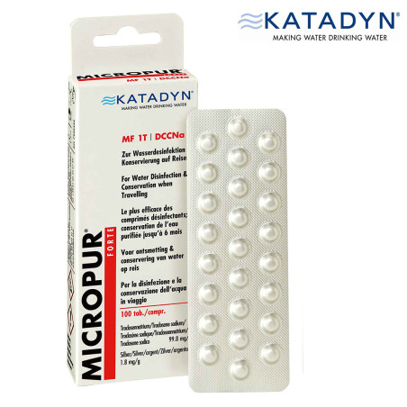 Micropur Forte 100 comprimés Katadyn