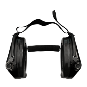 Casque Sordin SUPREME MIL AUX PVC Serre-Nuque - Noir