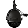 Casque Sordin SUPREME MIL AUX PVC Serre-Nuque - Noir