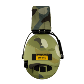 Casque Sordin SUPREME Pro-X LED GEL Serre Tête Tissu - Multicam