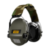 Casque Sordin SUPREME Pro-X LED GEL Serre Tête Tissu - Vert Olive