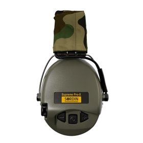Casque Sordin SUPREME Pro-X PVC Serre-tête Tissu - Vert Olive