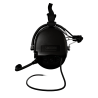 Casque Sordin Supreme MIL CC Serre-Nuque PVC, NEXUS Simple Com (TP120) - Noir