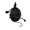Casque Sordin Supreme MIL CC Serre-Nuque PVC, NEXUS Simple Com (TP120) - Noir