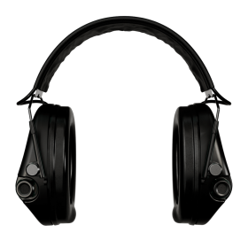 Casque Sordin SUPREME MIL AUX SLIM PVC Serre-Tête - Noir