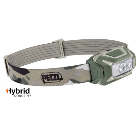 Lampe Frontale PETZL hYBRID 4 Couleurs Aria CE - 350 lumens