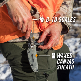 Couteau Gerber DOWNWIND CAPER - Noir