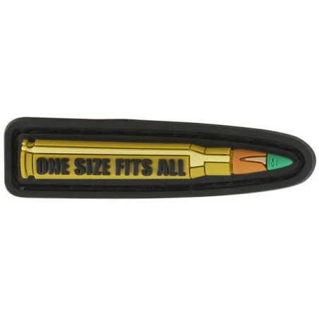 Patch PVC ONE SIZE FITS ALL BULLET