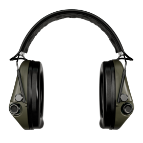 Casque Sordin SUPREME MIL AUX SLIM PVC Serre-Tête - Vert Olive