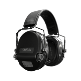 Casque Anti-Bruit actif Sordin - Suprême Pro X SFA - Noir Serre-tête Cuir