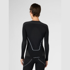 Maillot Thermique UYN Evolutyon Femme – Noir / Anthracite / Blanc