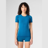 T-shirt Technique UYN Motyon 2.0 Femme Manches Courtes - Bleu Poséidon