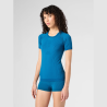 T-shirt Technique UYN Motyon 2.0 Femme Manches Courtes - Bleu Poséidon