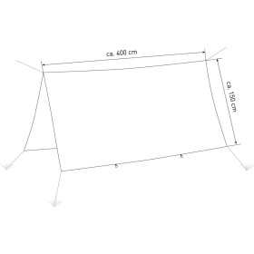 Bâche / Tarp Amazonas Traveller XXL