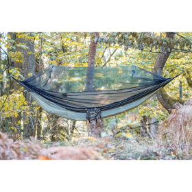 Hamac Amazonas Moskito Traveller Thermo – Moustiquaire & Compartiment Matelas