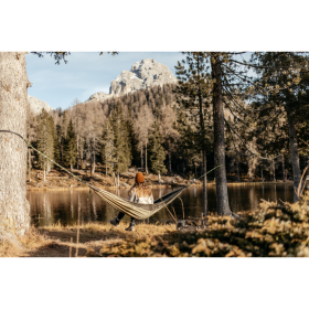 Hamac Amazonas Moskito Traveller Thermo – Moustiquaire & Compartiment Matelas