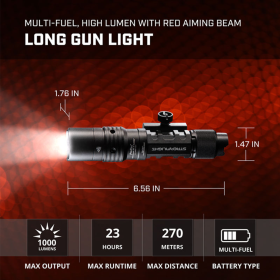 Lampe Tactique Streamlight ProTac Rail Mount HL-X Laser – 1 000 Lumens
