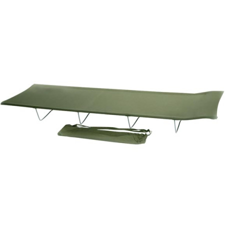 Lit de camp 190 x 60 x 19 cm - vert olive 